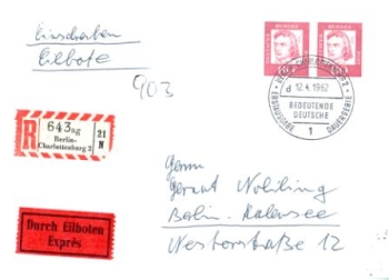 D FDC 0357 ● - 1962 04 001